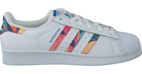 witte adidas sneakers superstar c